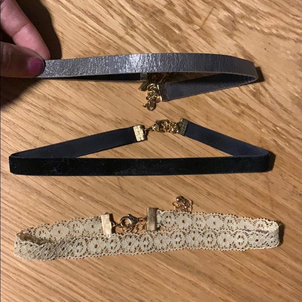 Set of Three Chokers